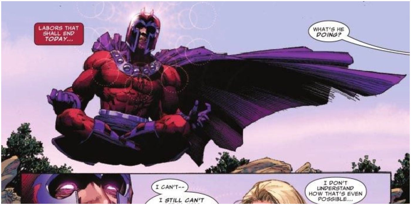Magneto Saves Kitty Pryde