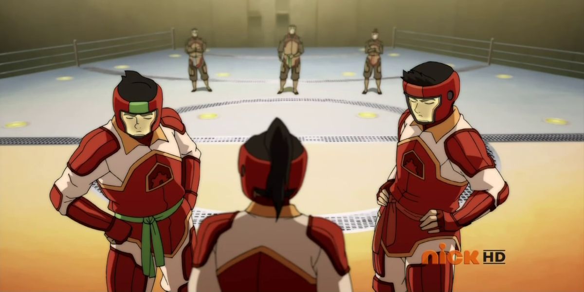 Mako, Bolin and Korra disappointed with their performance