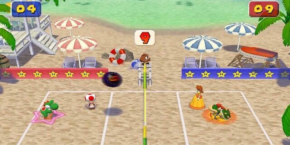 Nintendo Mario Party 4 Volleyball