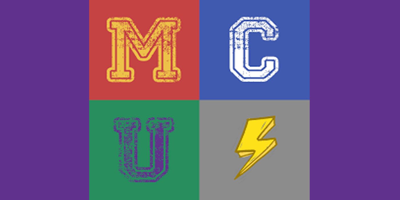 Marvel Cinematic University podcast logo.