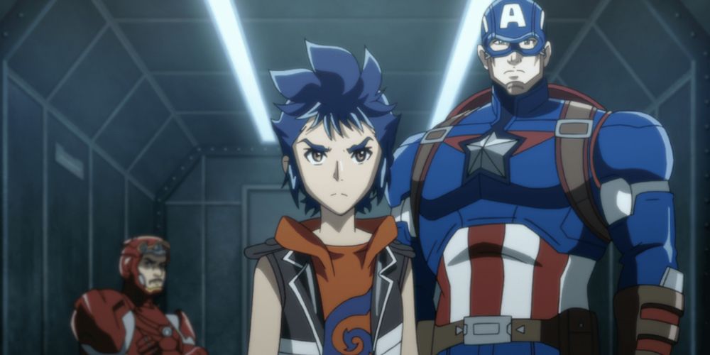 Anime Marvel Future Avengers New Recruit