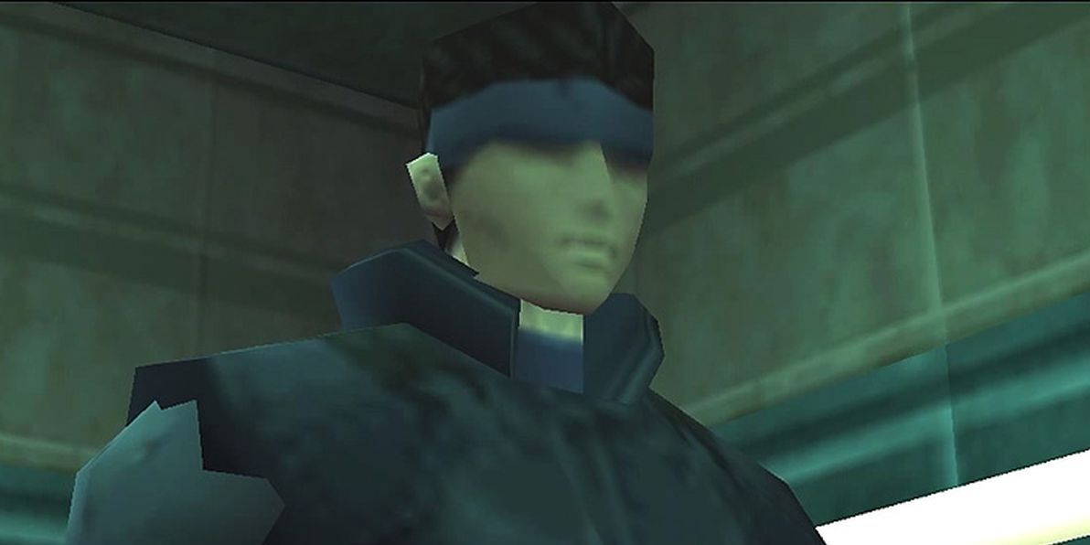 Solid Snake Preparing for his mission