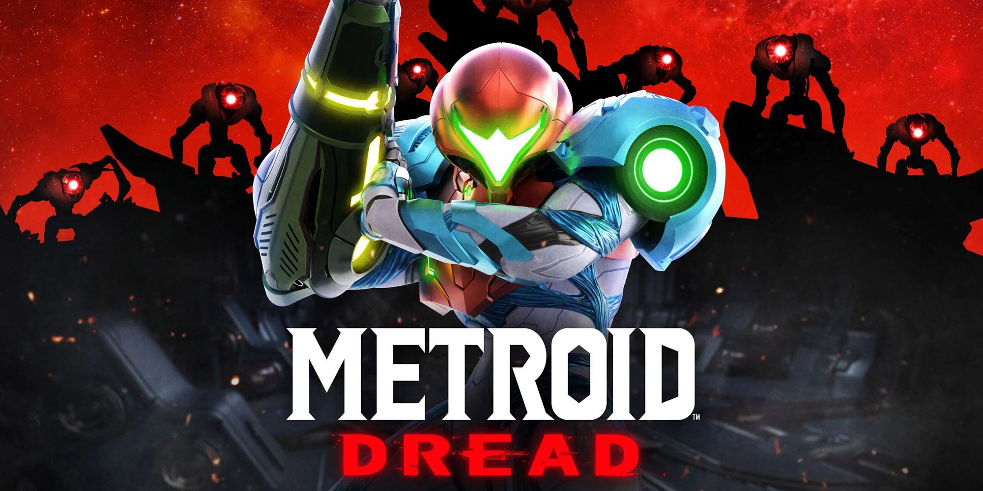 Metroid Dread Samus Cover