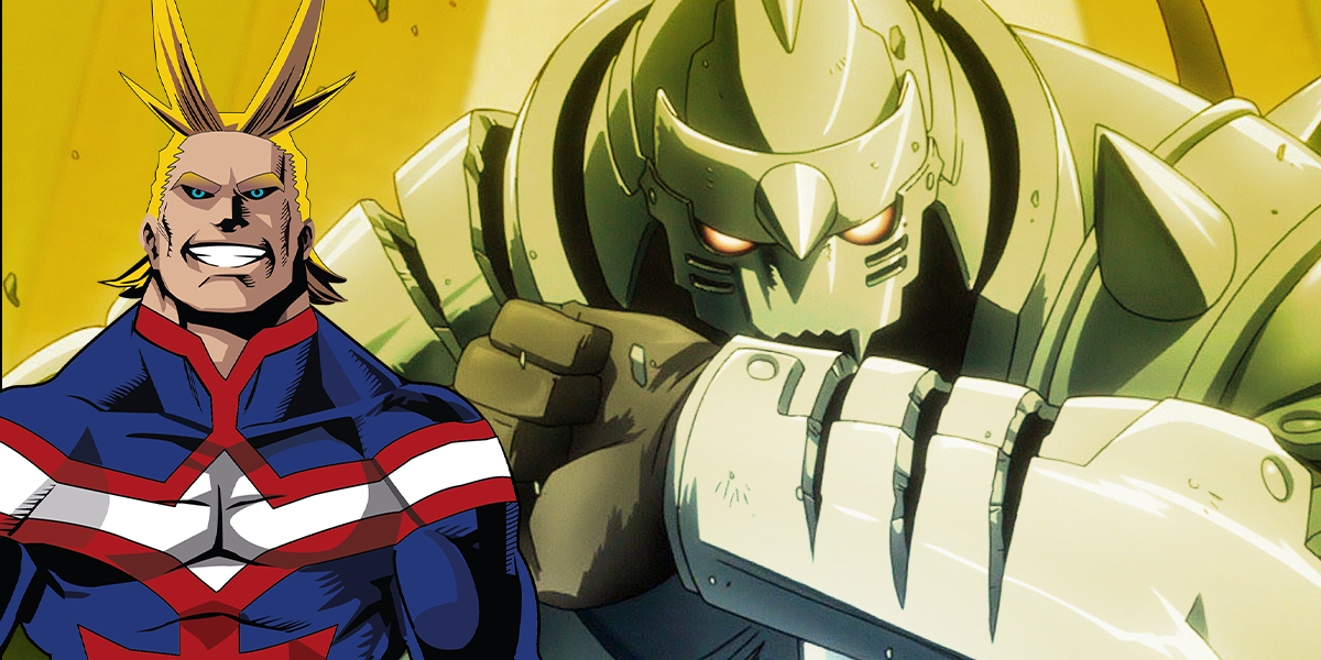 All Might and Alphonse Elrich