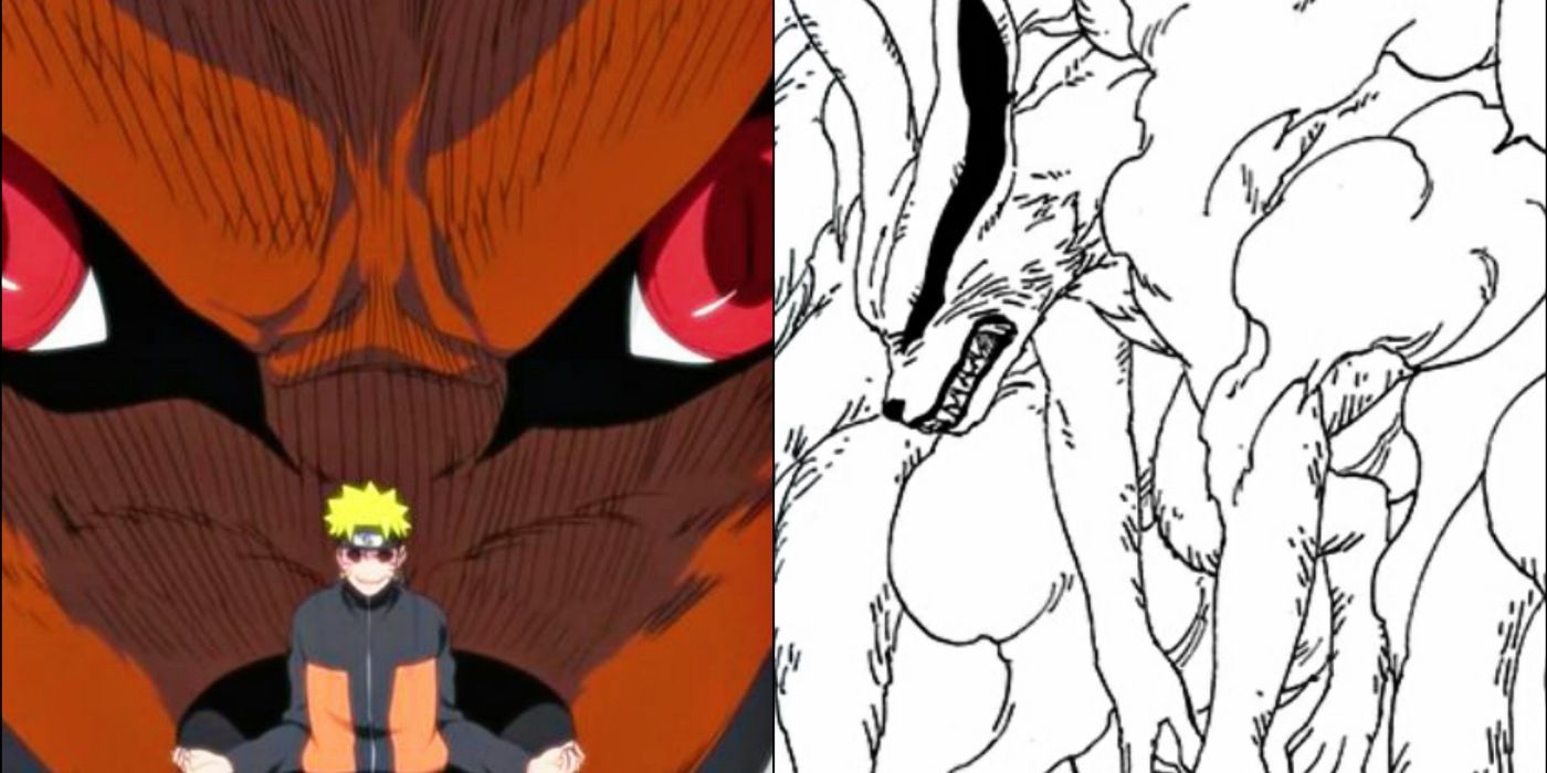 Naruto Uzumaki and Kurama Death Manga Boruto