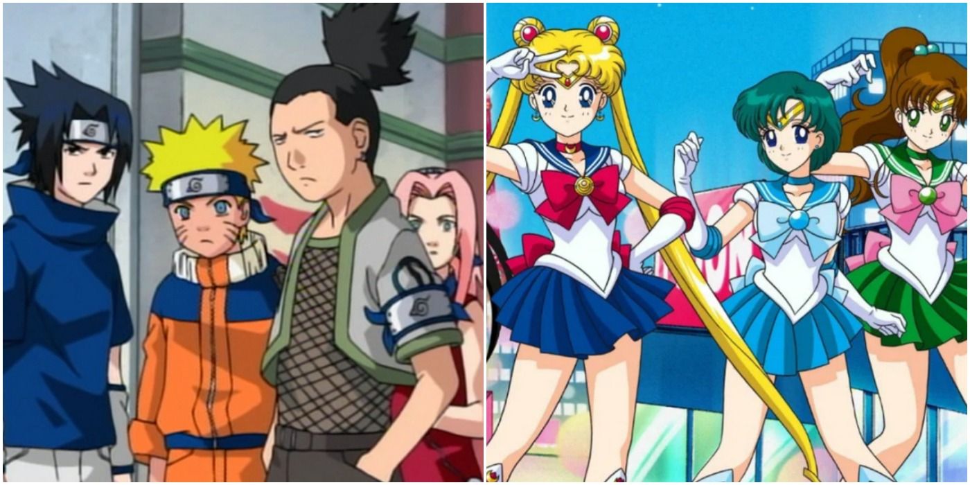 Naruto, Sailor Moon e outros animes estão disponíveis no