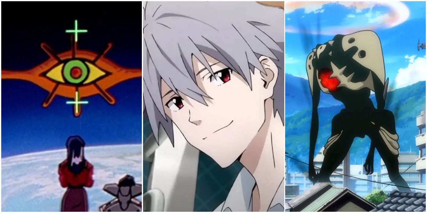 Neon Genesis Evangelion Angels Sahaquiel Tabris Sachiel