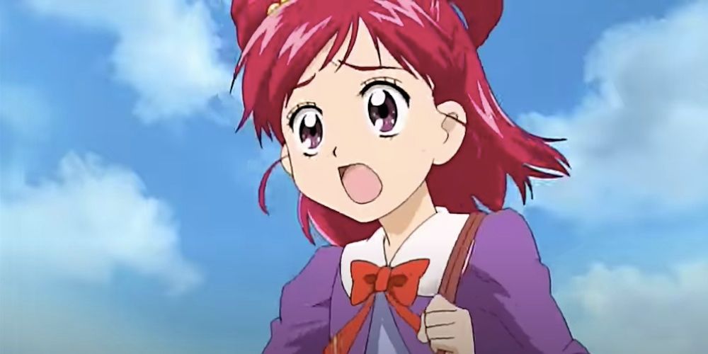 Pretty Cure Nozomi missing her school bus