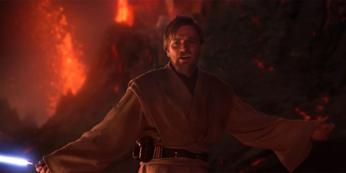 Obi-Wan has the high ground