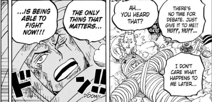 One Piece Zoro Takes Risky Medicine To Rejoin The Onigashima Raid Battle One Piece Zoro Takes Risky Medicine To Rejoin The Onigashima Raid Battle