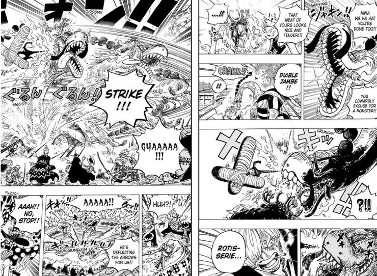 Spoiler One Piece Chapter 1017 Spoilers Discussion Page 379 Worstgen
