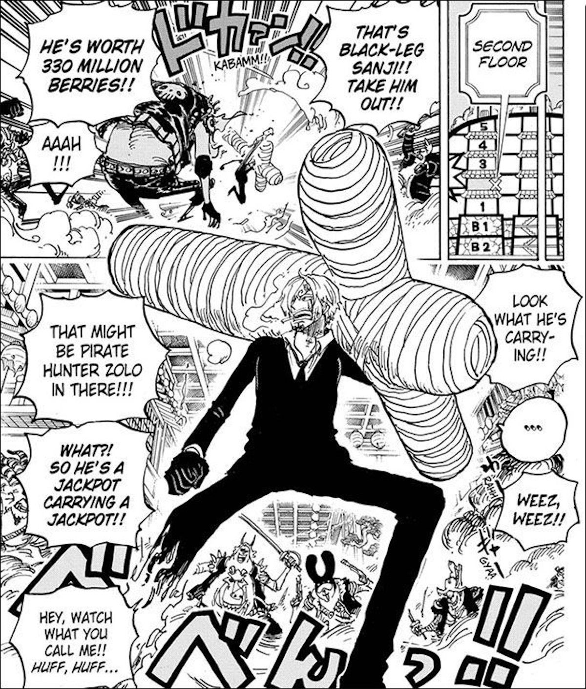 One Piece Zoro bandaged wano arc