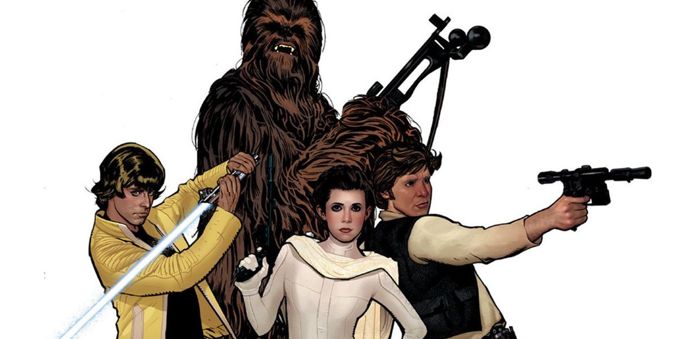 Original Trilogy heroes of Star Wars Rebel Heist