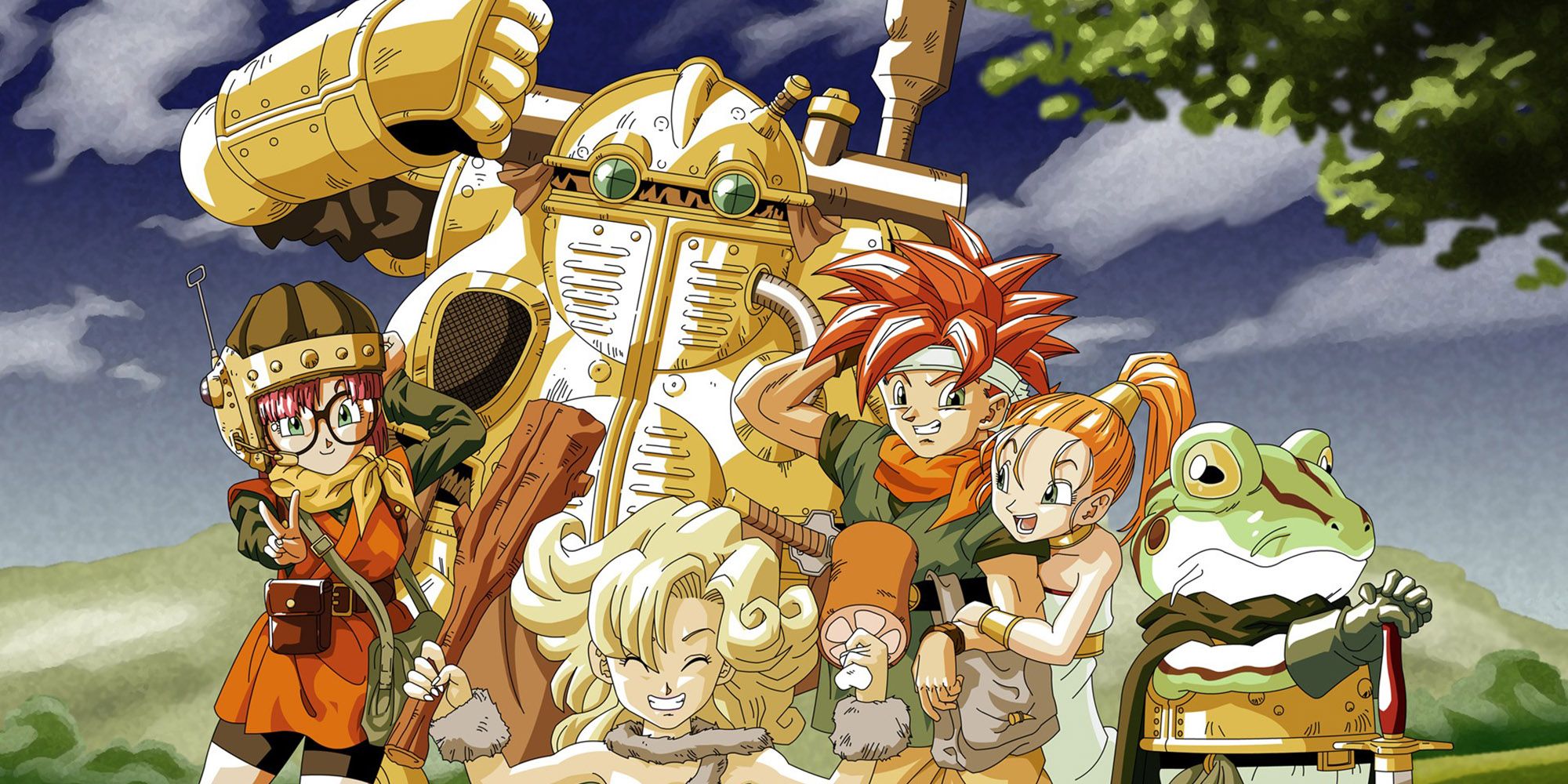 The PlayStation anime portrait from Chrono Trigger