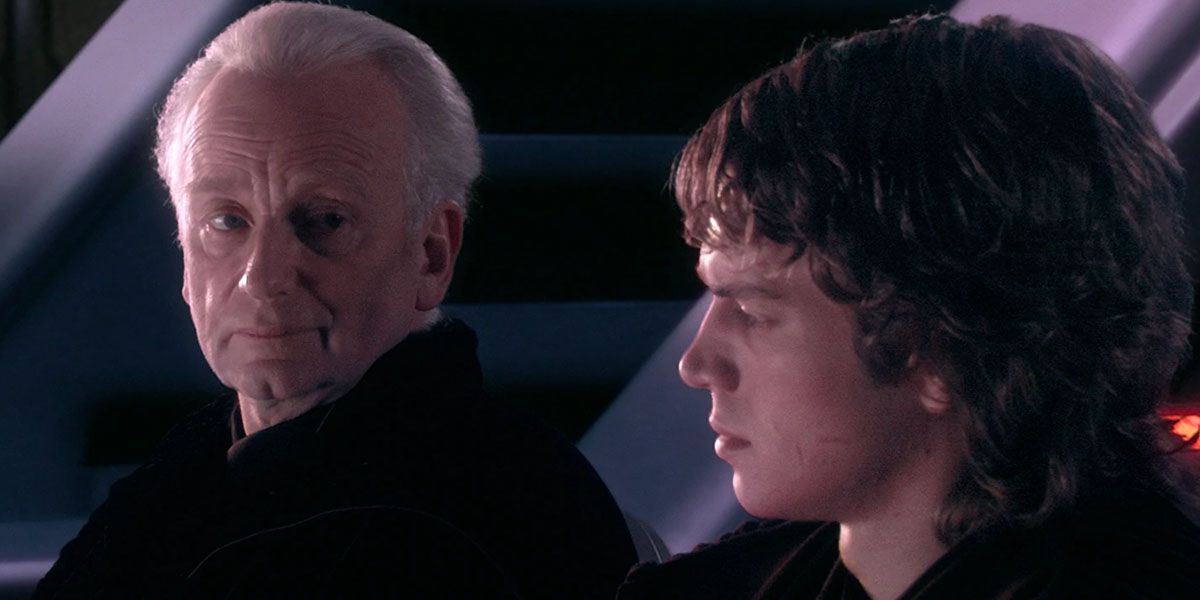 Palpatine And Anakin Skywalker In Star Wars