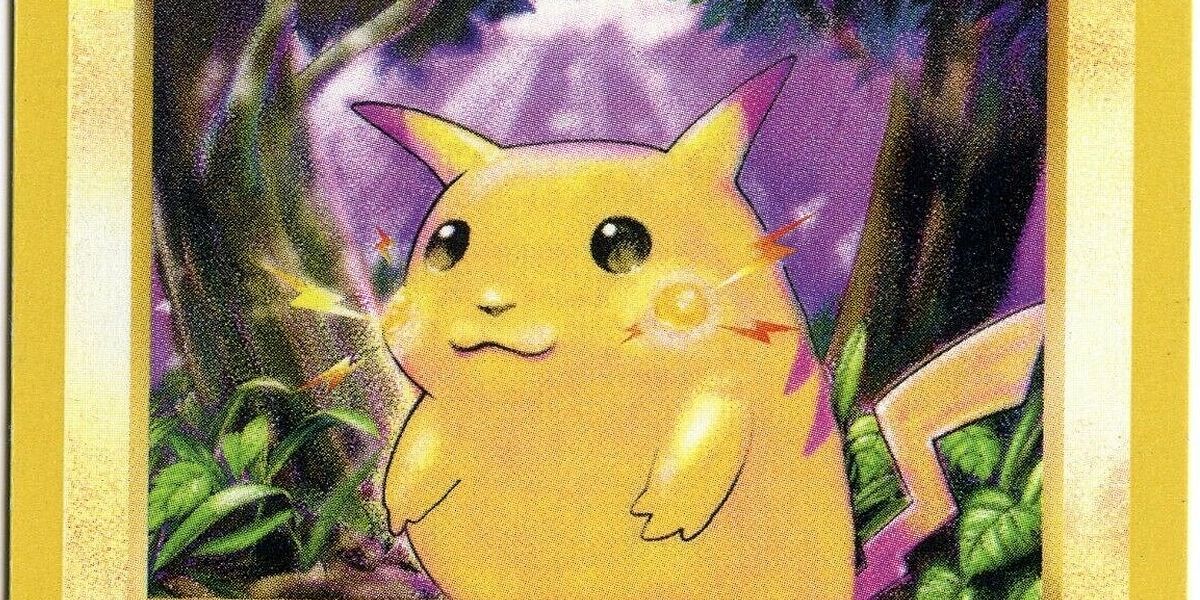 24K gold pikachu card art