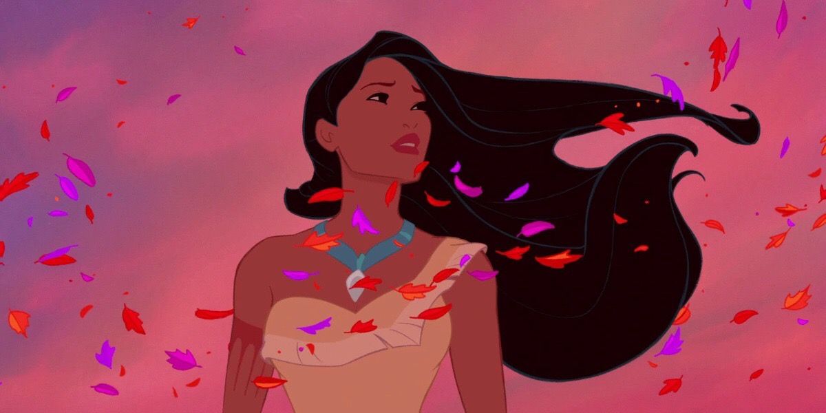 Pocahontas and the wind