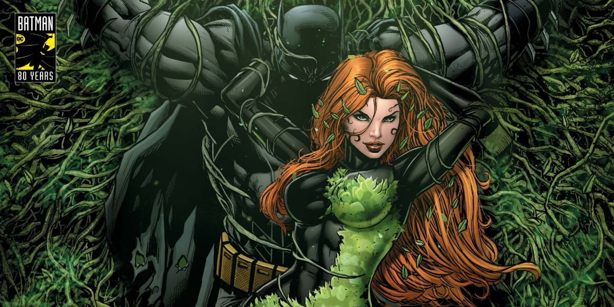 Poison Ivy Wrapped Up With Batman