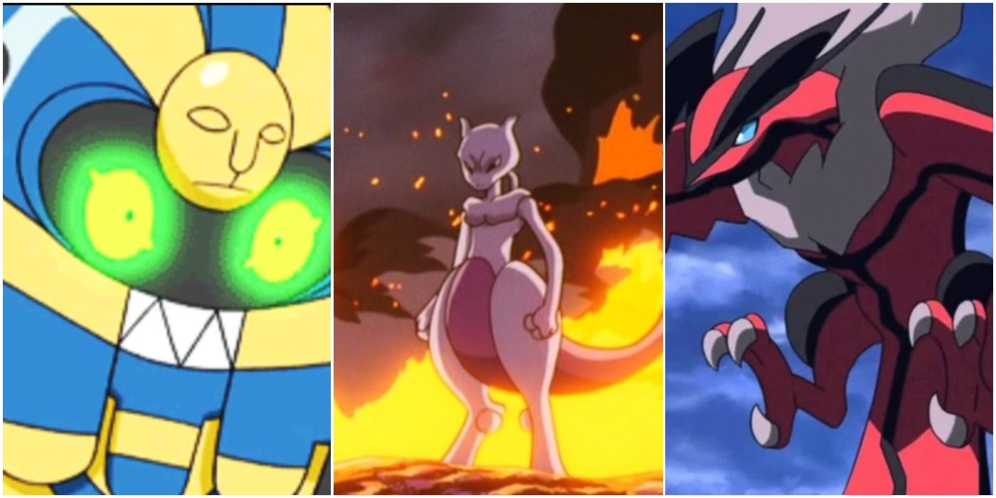 Pokemon Feared By Humans Cofagrigus Mewtwo Yveltal Trio