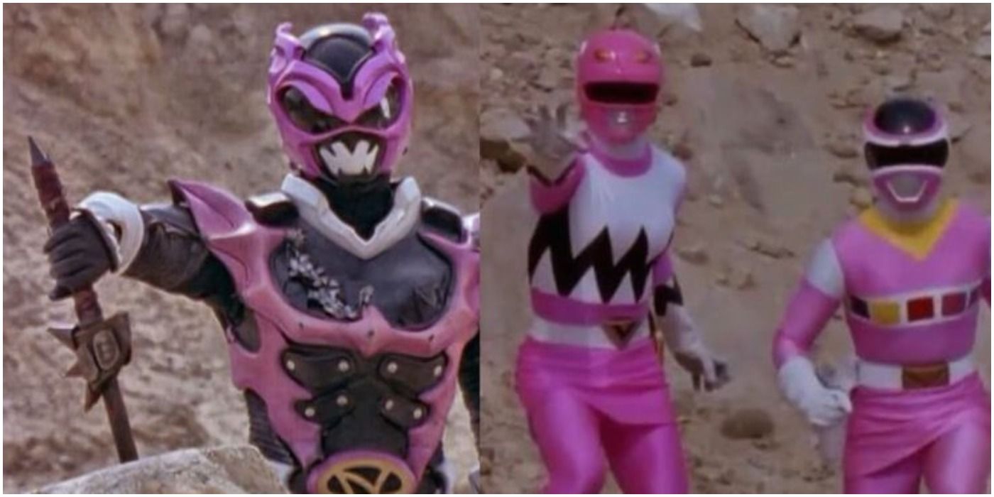 Power Rangers Lost Galaxy Power of Pink with Space Ranger and Psycho Pink
