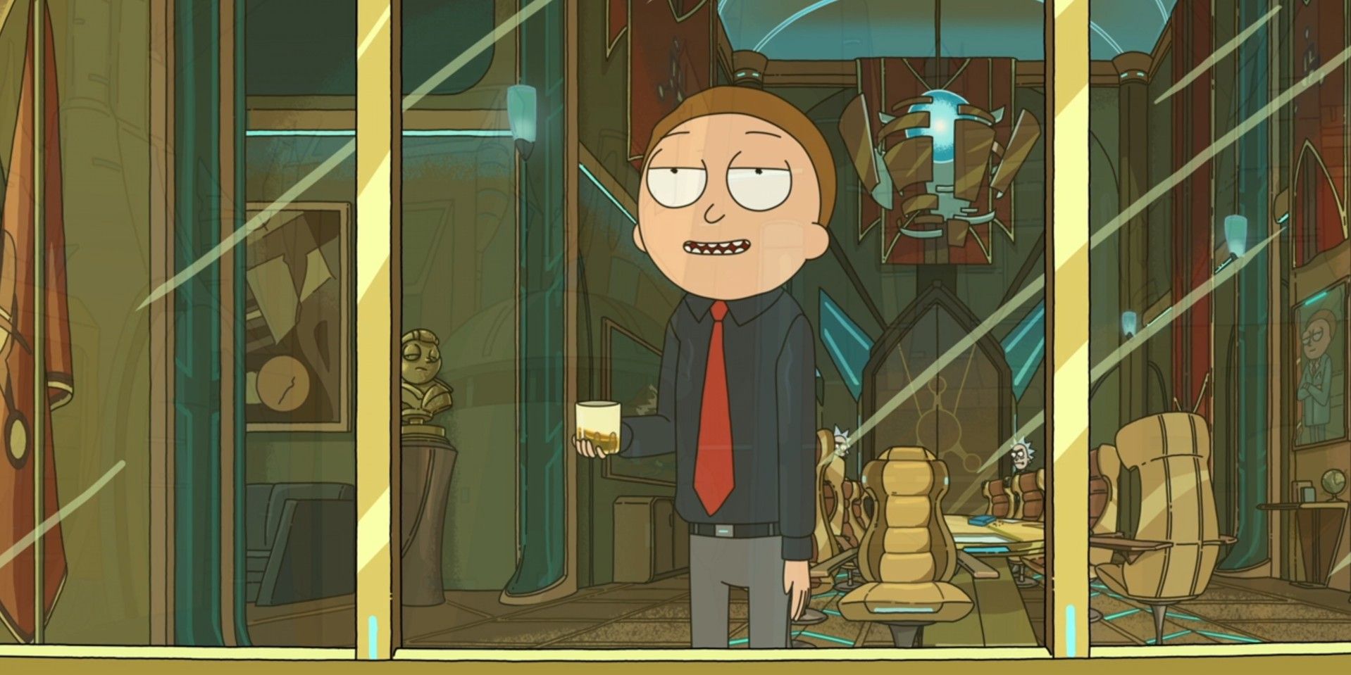 President Morty at the Citadel
