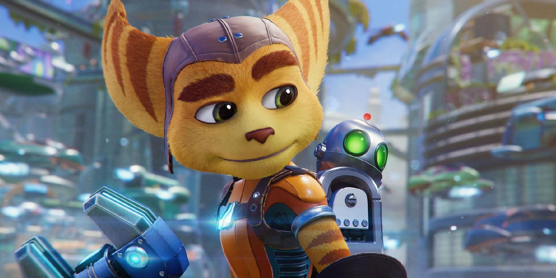 Ratchet and Clank together in Rift Apart