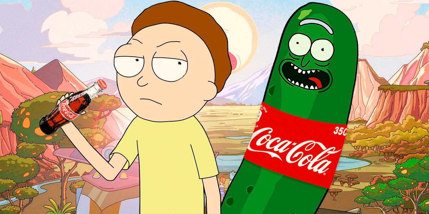 Rick and Morty Coke