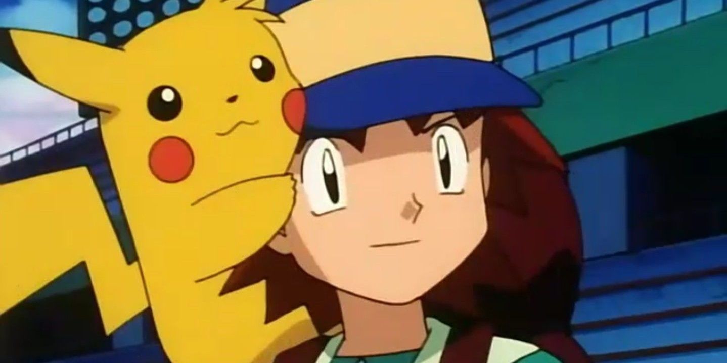 Ritchie and his Pikachu named Sparky in the Pokemon anime.