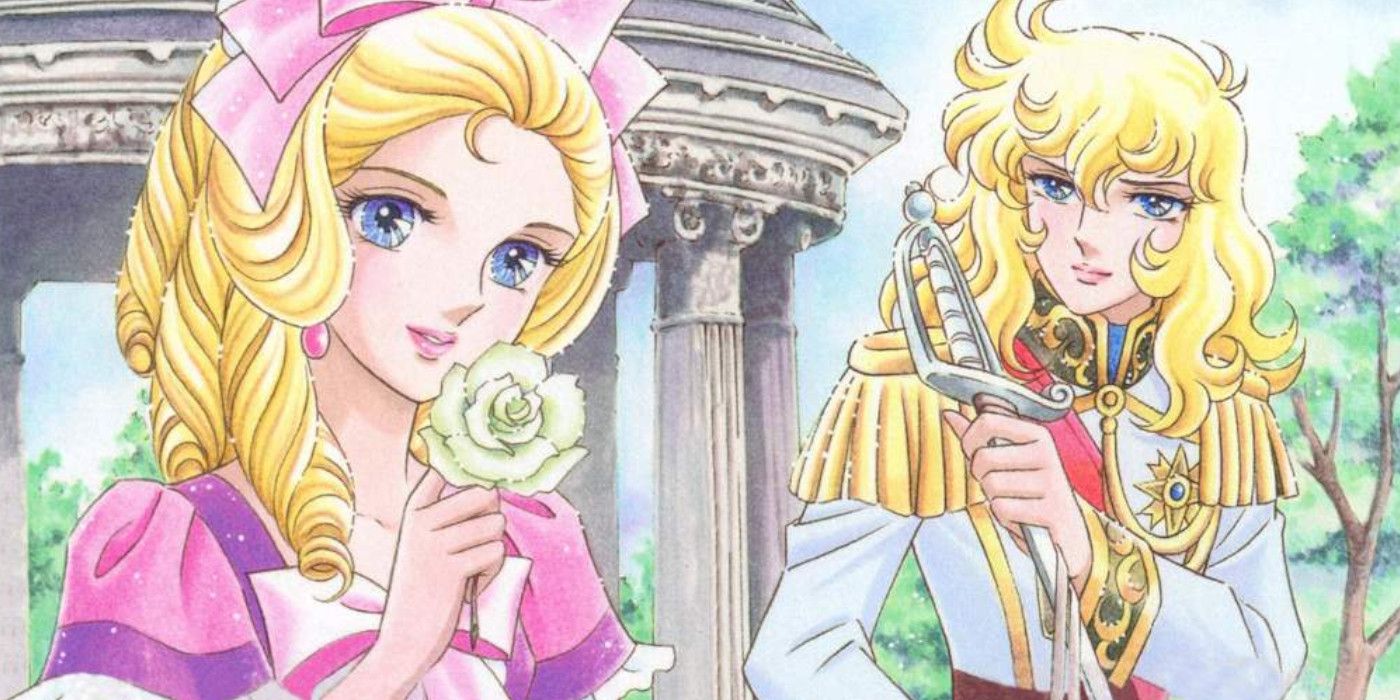 Marie Antoinette and Oscar in The Rose of Versailles.