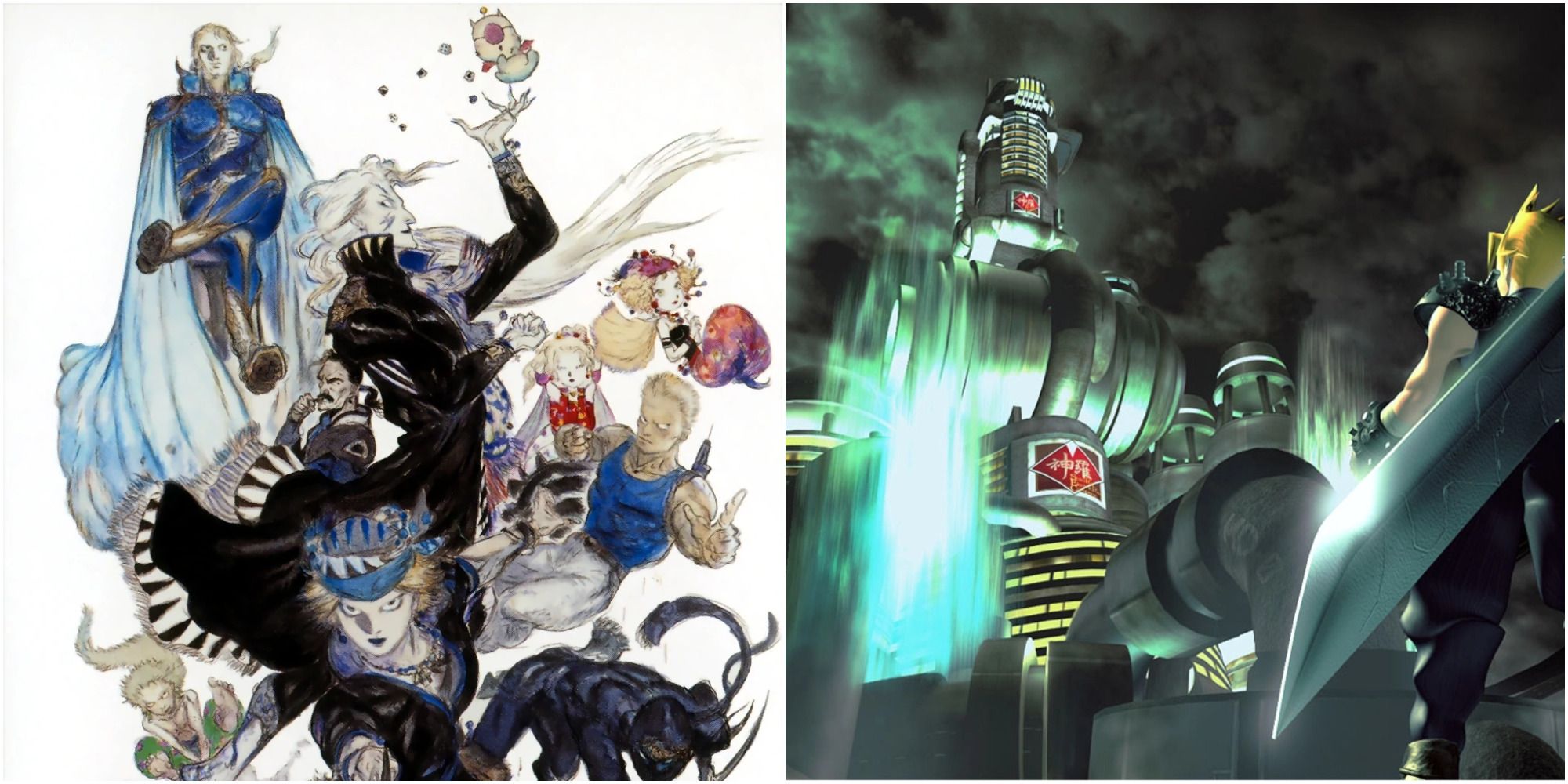 Final Fantasy VI and Final Fantasy VII