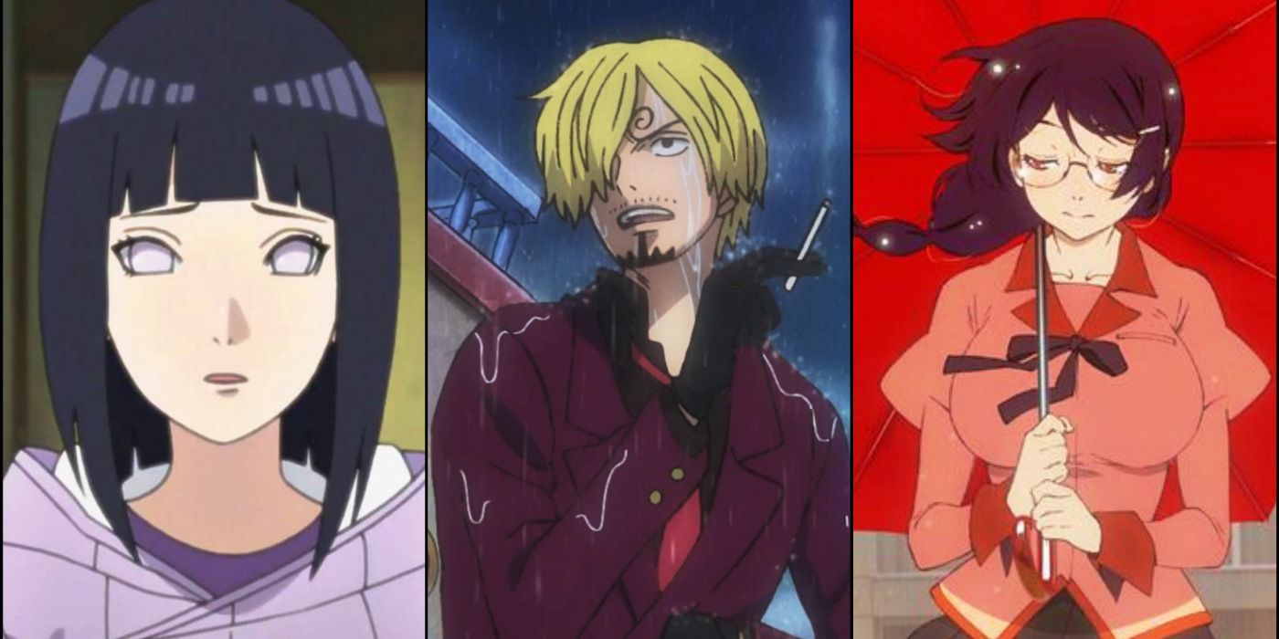 Hinata Naruto Sanji One Piece And Hanekawa Tsubasa Monogatari