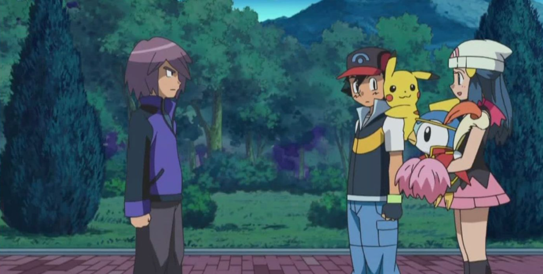 Paul And Ash In Pokemon