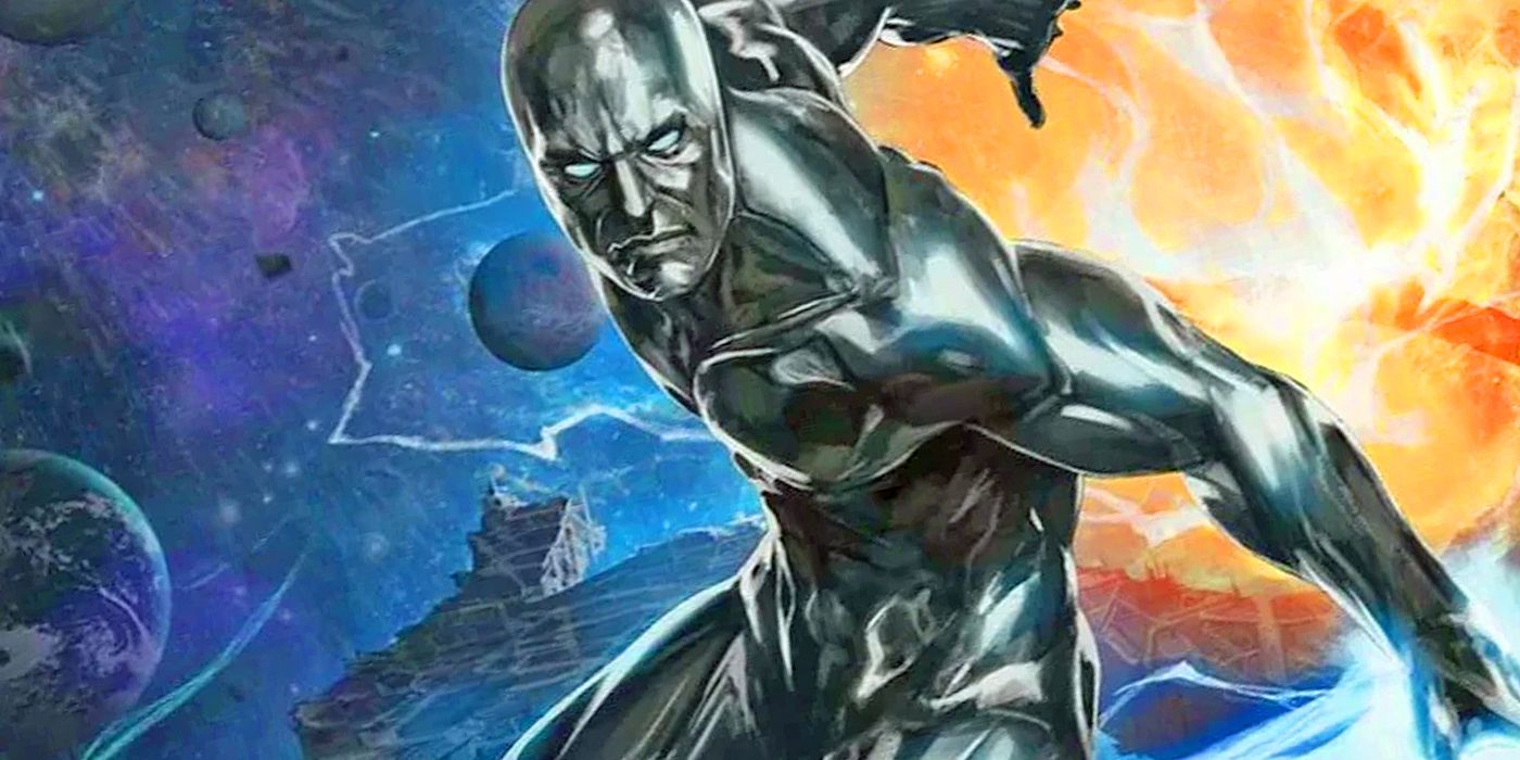 Silver Surfer in space