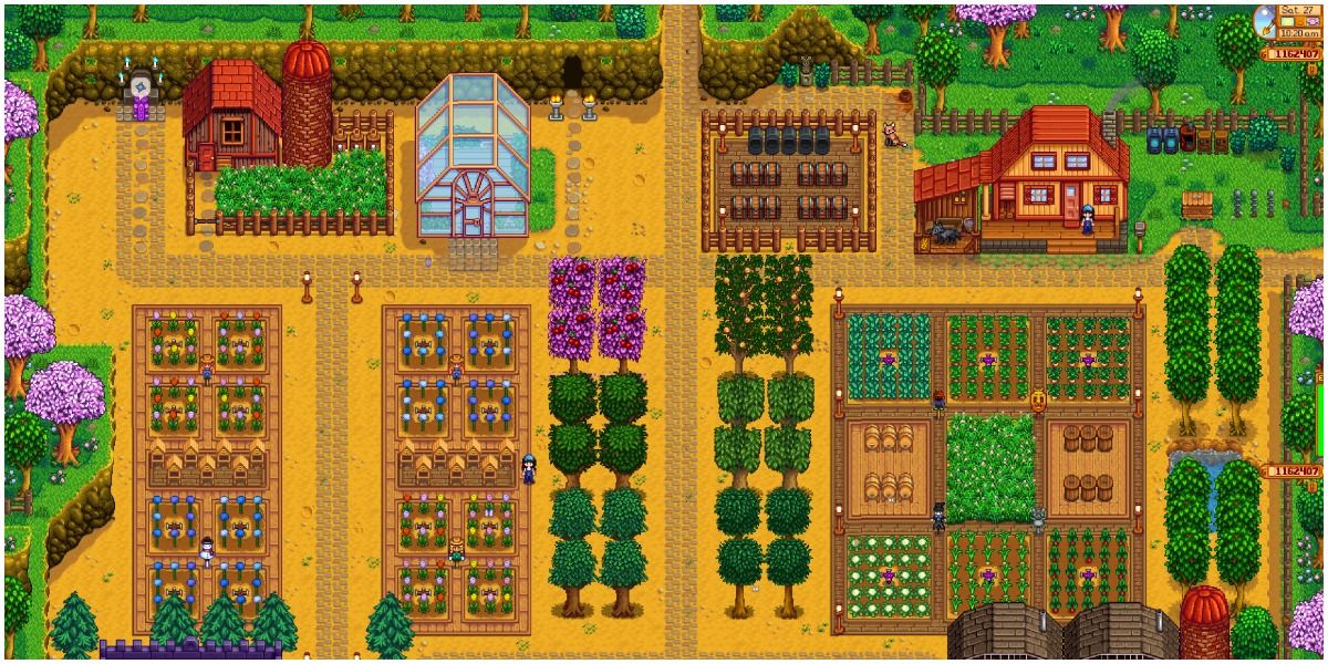 Simple Farm Layout