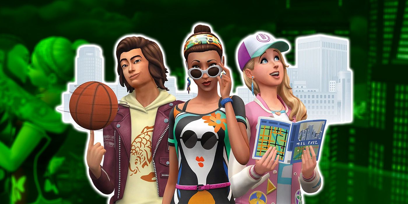 Characters from the Sims 4 City Living