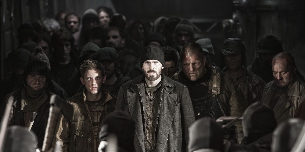 A rebellion forms in Snowpiercer, with Chris Evans at the front.