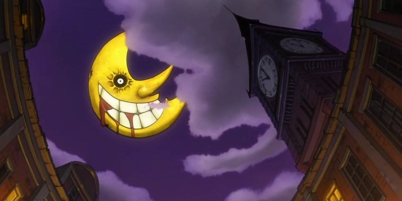 Death City with Moon from Soul Eater