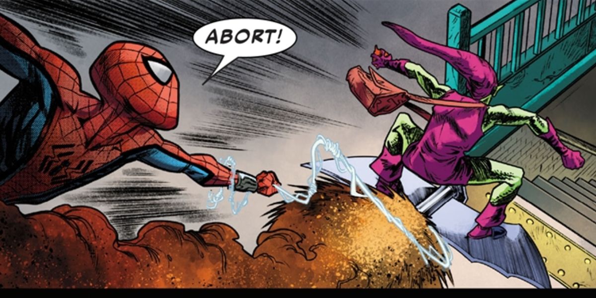 Spider-Man Makes a Mistake chasing Green Goblin
