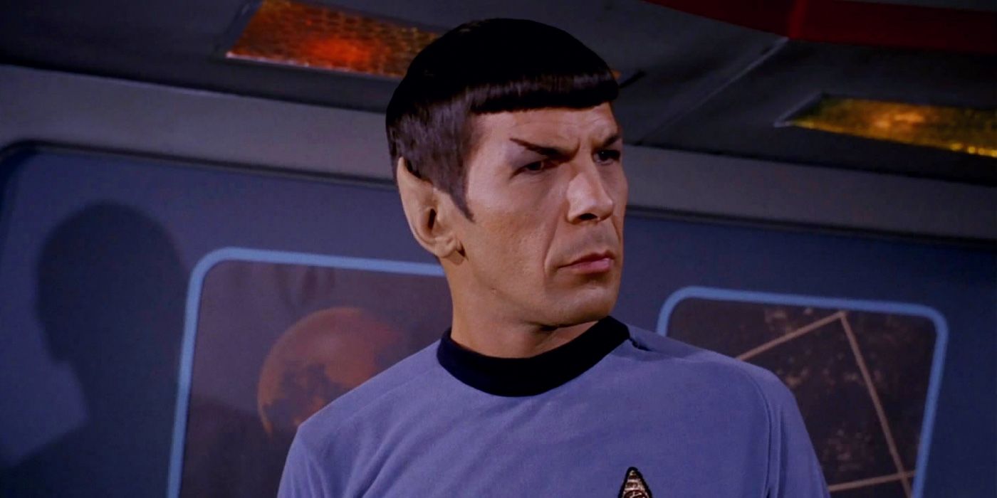 Star Trek's Leonard Nimoy as Spock In The Squire Of Gothos
