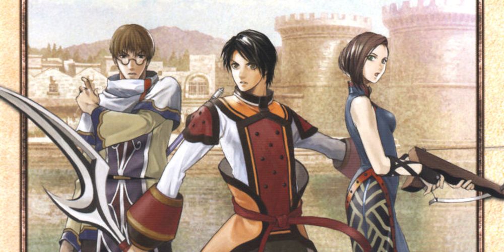 Suikoden Tactics Cover Image Main Characters
