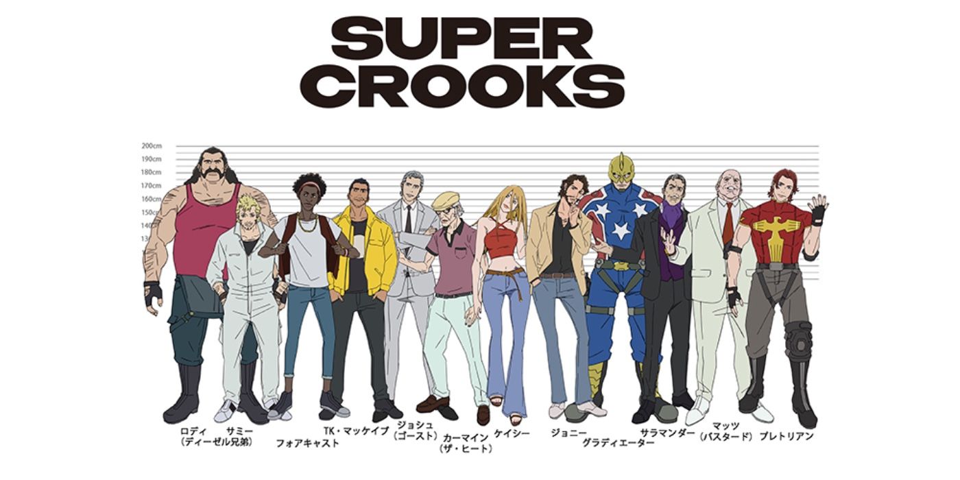 Anime Like Super Crooks