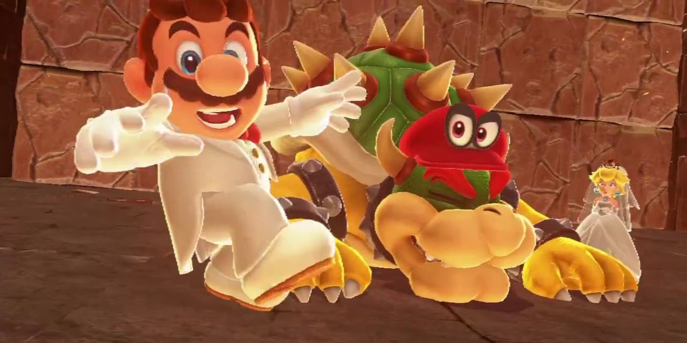 Super Mario Odyssey Bowser Capture