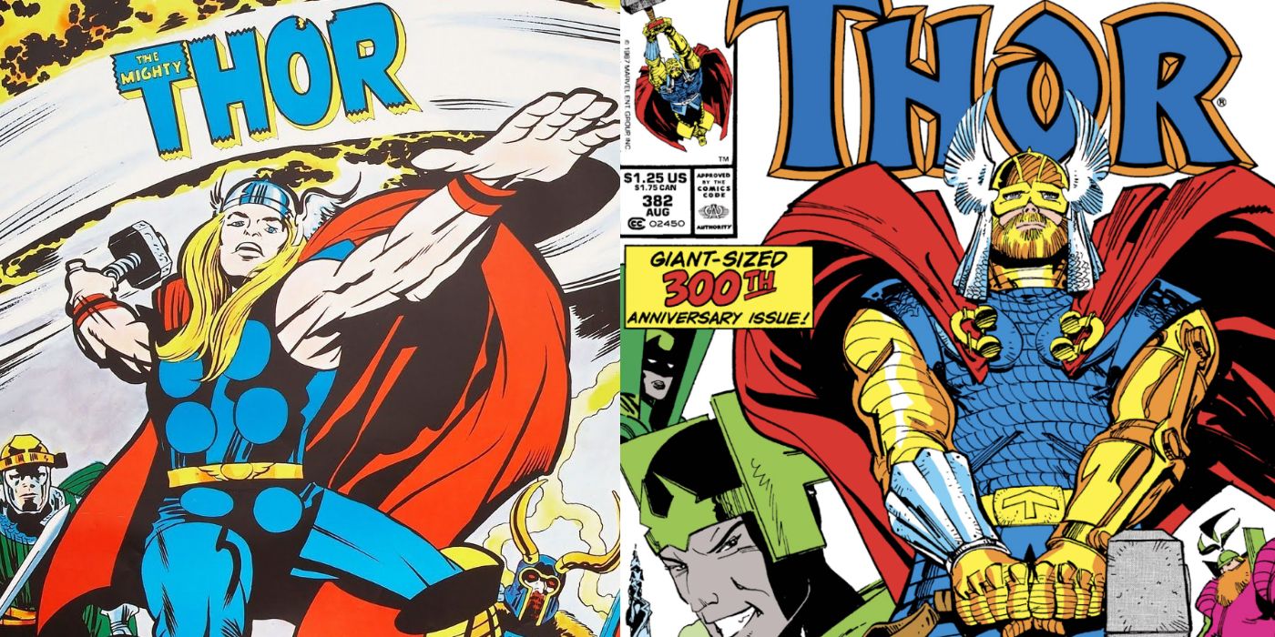 10 WAYS THOR COSTUME HAS CHANGED OVER THE YEARS FEATURE IMAGE