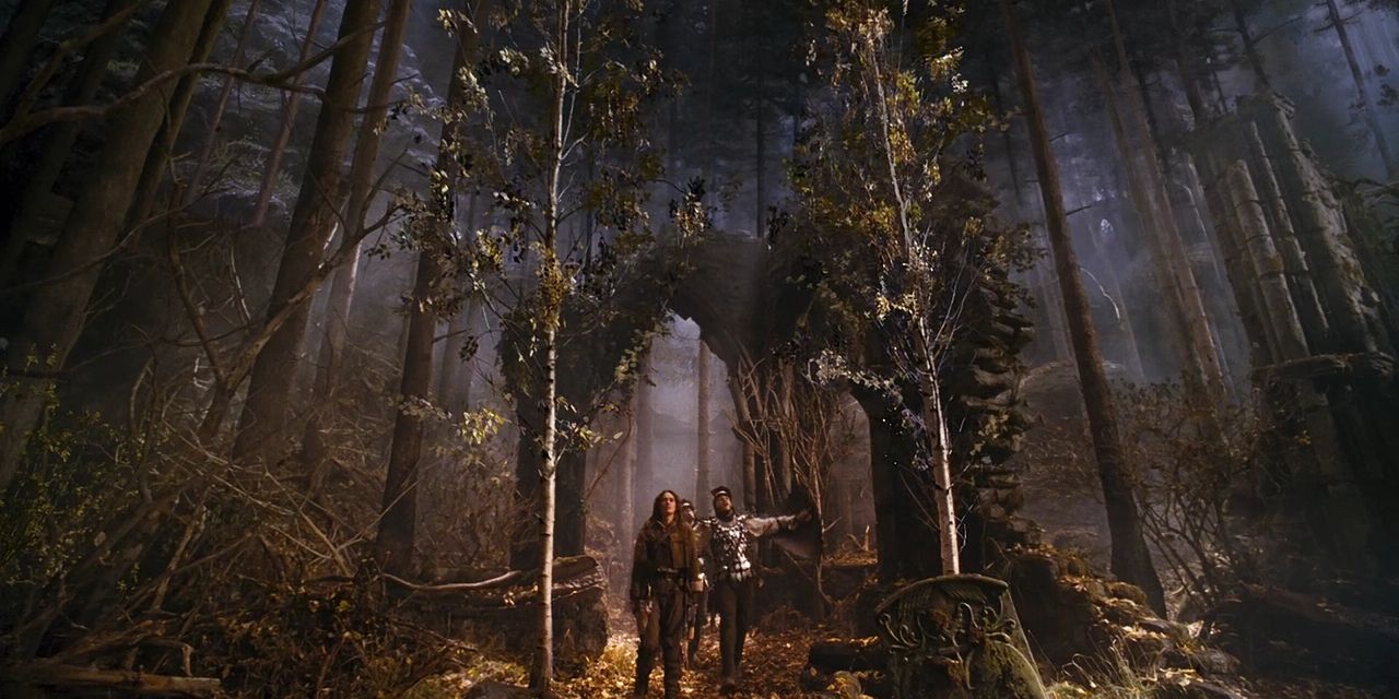 Movies Terry Gilliam The Brothers Grimm Woods