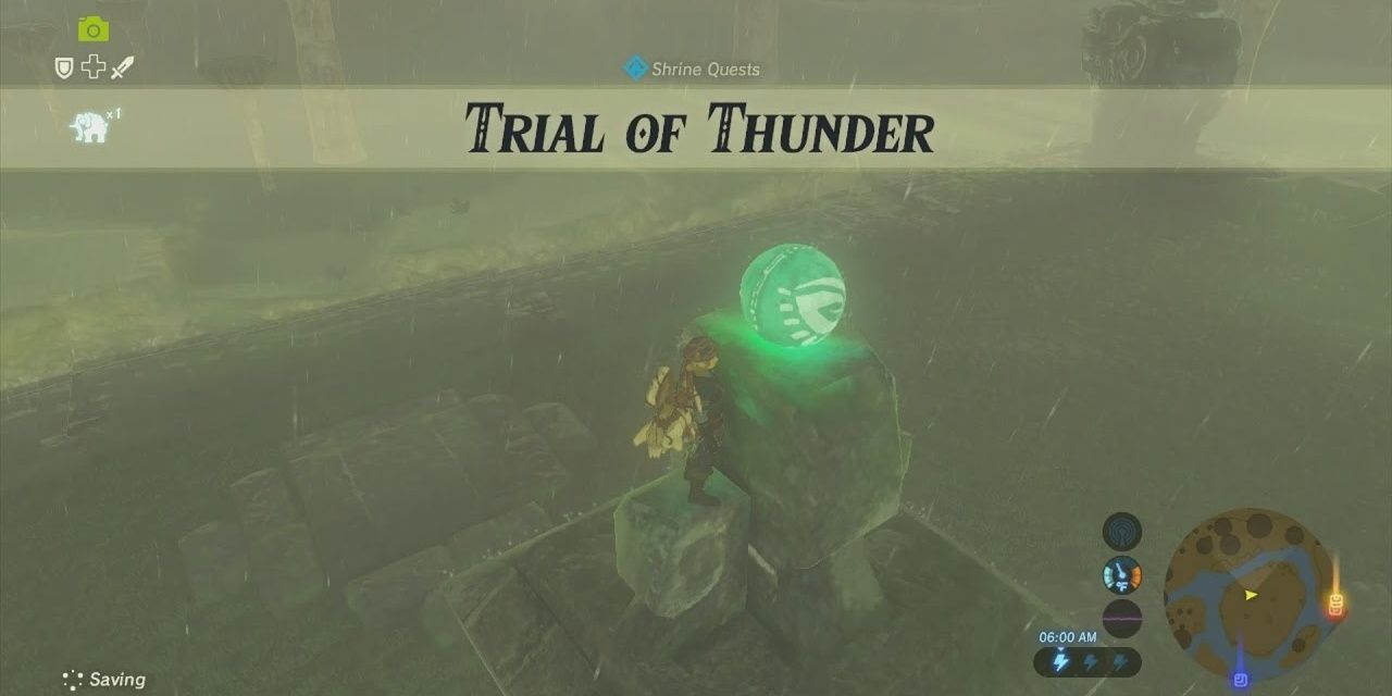 The Legend Of Zelda Breath Of The Wild Trial Of Thunder 