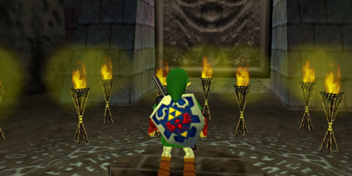 The Legend Of Zelda Ocarina Of Time Shadow Temple Entrance