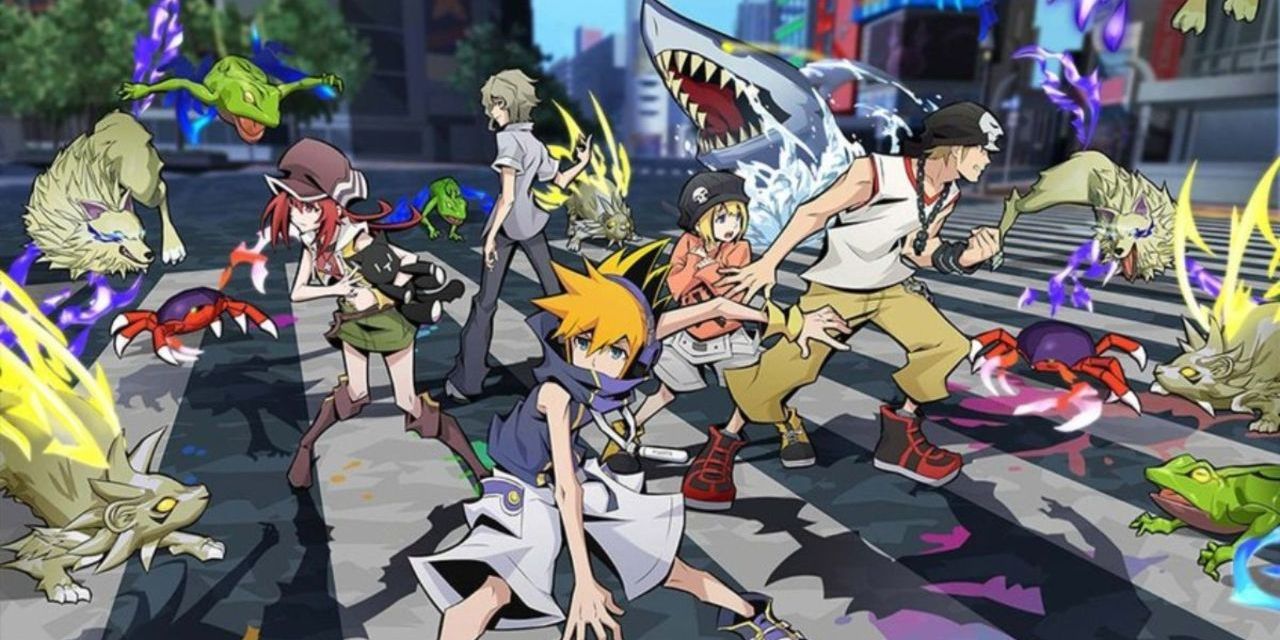 Anime The World Ends With You The Animation Street Fight