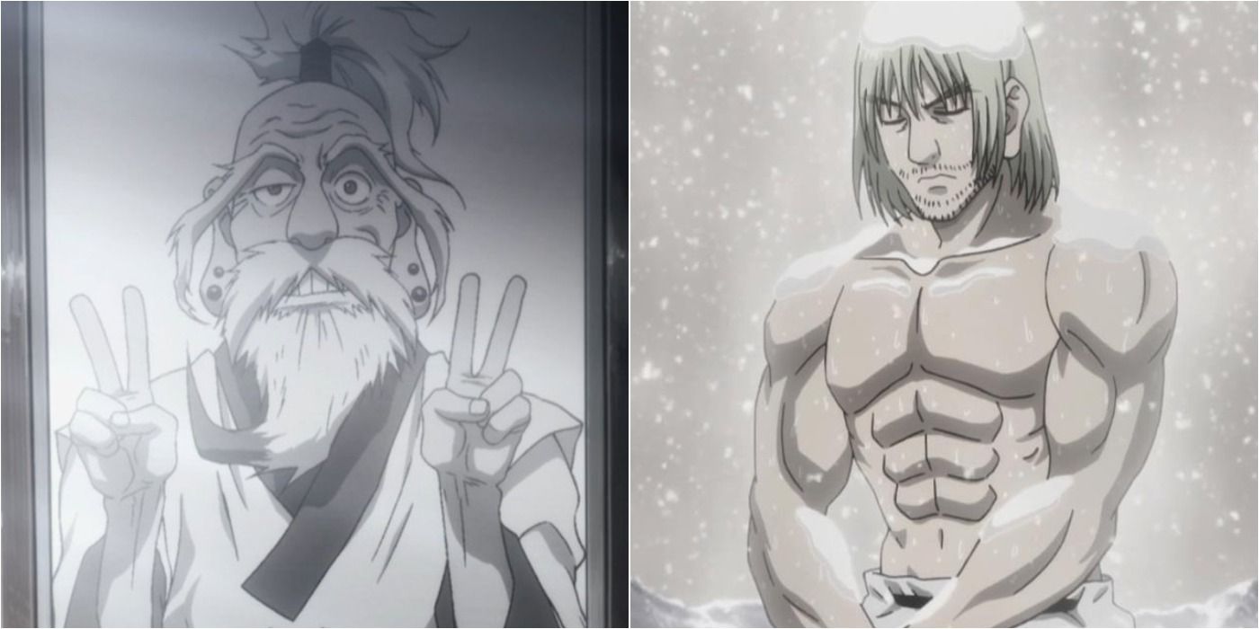 Young & Old isaac Netero In Hunter X Hunter