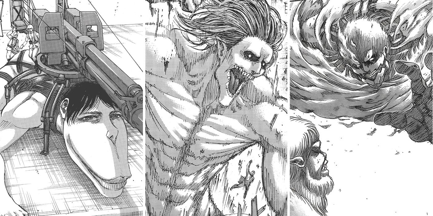 Shingeki no Kyojin—Manga Panels