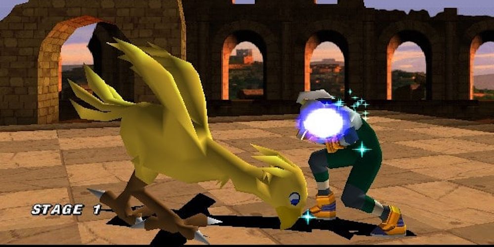 Video Games Tobal 2 Yellow Chocobo Battle